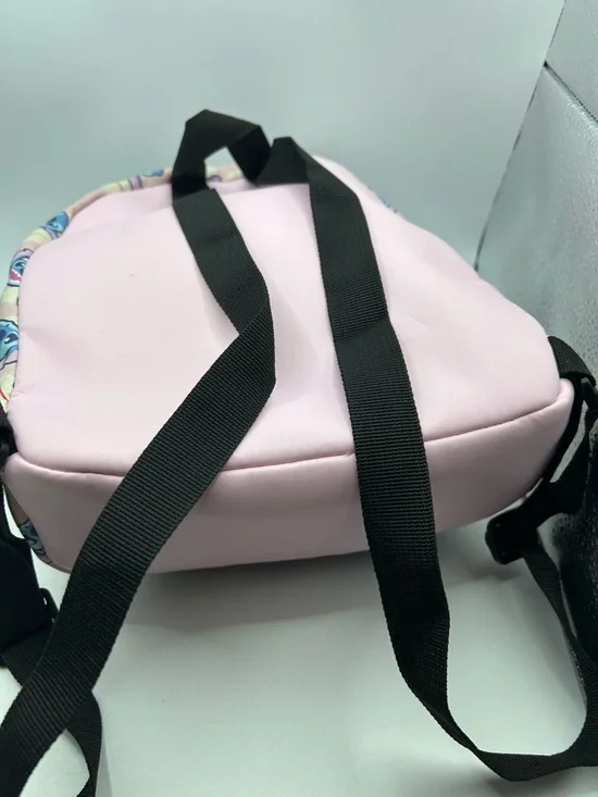Disney Stitch Pink Blue Patterned Mini Backpack - Picture 2 of 3